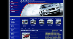 Desktop Screenshot of goebelsusedcars.com